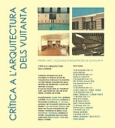 "Critica a l'arquitectura dels 80" - UPC + COAC