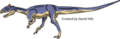 Carl the Cryolophosaurus