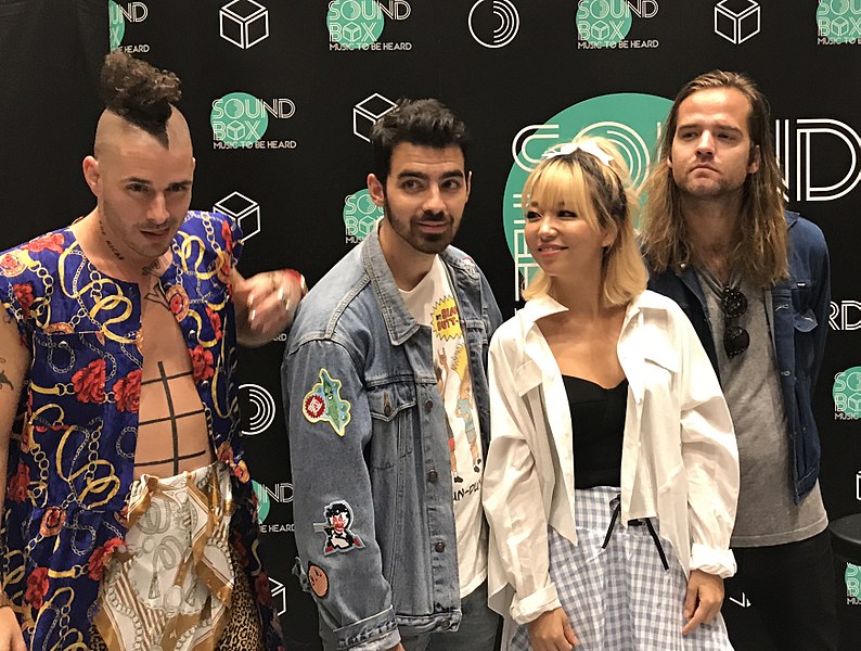 File:DNCE at Soundbox.jpg