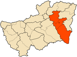 Distretto di Merahna – Mappa