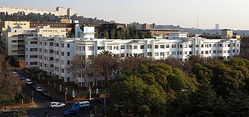 One of Killarney's landmarks, Daventry Court was built in 1934-5. Daventry Court, Killarney, Johannesburg.jpg