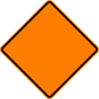 Miniatuur voor Bestand:Diamond warning sign (orange).svg
