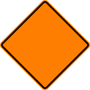 Miniatuur voor Bestand:Diamond warning sign (orange).svg
