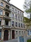 Apartment building in closed development