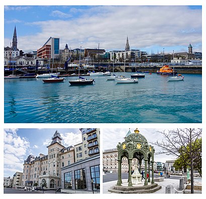 How to get to Dún Laoghaire with public transit - About the place