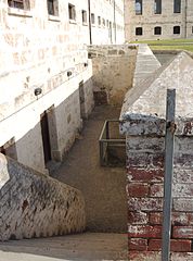 current Stairs down to underground rooms