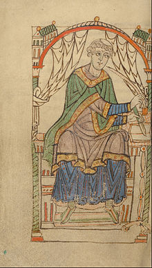 Eadmer, the historian who is the main source for details of Richard's ordination as priest and bishop. Eadmer of Canterbury (English - Life and Conversation of Anselm of Canterbury - Google Art Project.jpg
