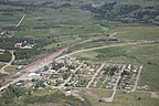 East Glacier Park Village, Montana, USA - Widok z 