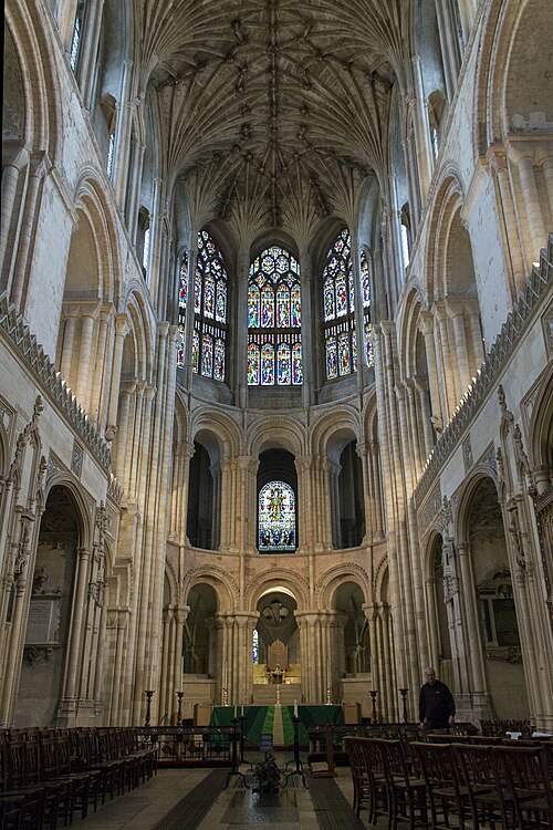 The east end and apse