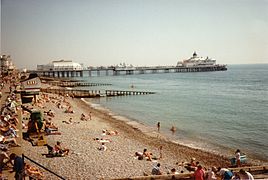 Eastbourne Pier, Blick von Südwesten