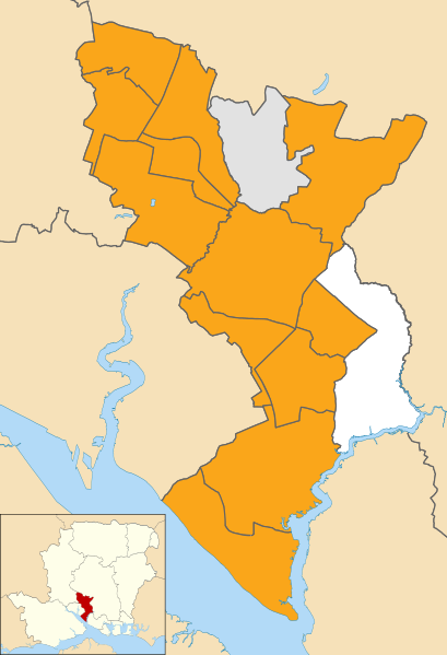 File:Eastleigh UK local election 2019 map.svg