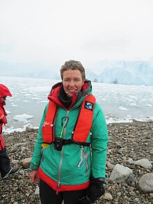 Huntington in Antarctica Elanorr in Antarctica.jpg