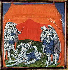 Murdered of Peter I of Castile by Henry II (1369).