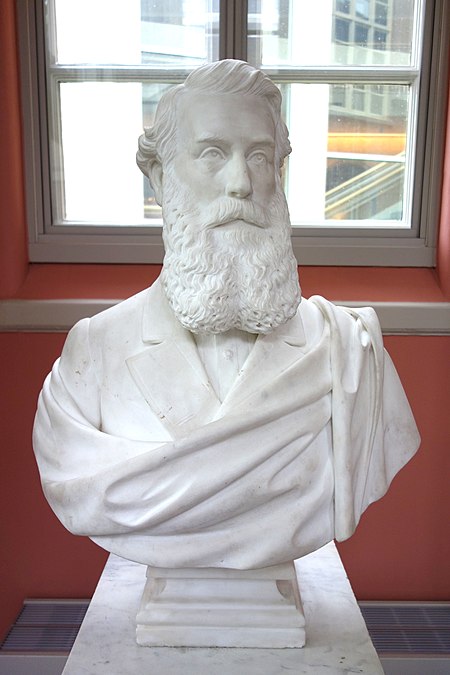 Erastus Dow Palmer by Richard H. Park, c. 1860-1870, marble - Albany Institute of History and Art - DSC08264.JPG