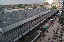 Euston station seen from above, in 2013 Euston Station from above - 01.JPG
