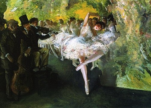 Próba baletu, 1903