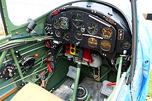 Commonwealth Forces cockpit, port side Fairchild Cornell Cockpit Port Side.JPG