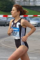 Fernanda Ribeiro, unter anderem 1996 Olympiasiegerin und 1995 Weltmeisterin, kam nicht ins Ziel