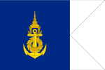 Flag Thai Navy Squadron Commander.svg