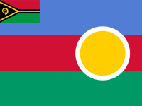 Flagge von Shefa
