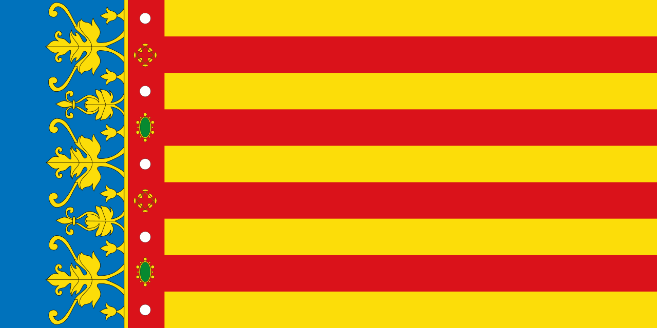 RÃ©sultat de recherche d'images pour "comunidad valenciana flag"