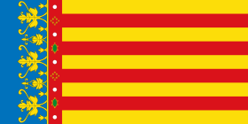 Bandera de la Comunidad Valenciana Bandera del País Valencia