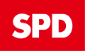 Flag of the Social Democratic Party of Germany.svg