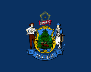 Flag of the State of Maine.svg