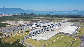 <span class="mw-page-title-main">Hercílio Luz International Airport</span> International airport serving Florianópolis, Brazil