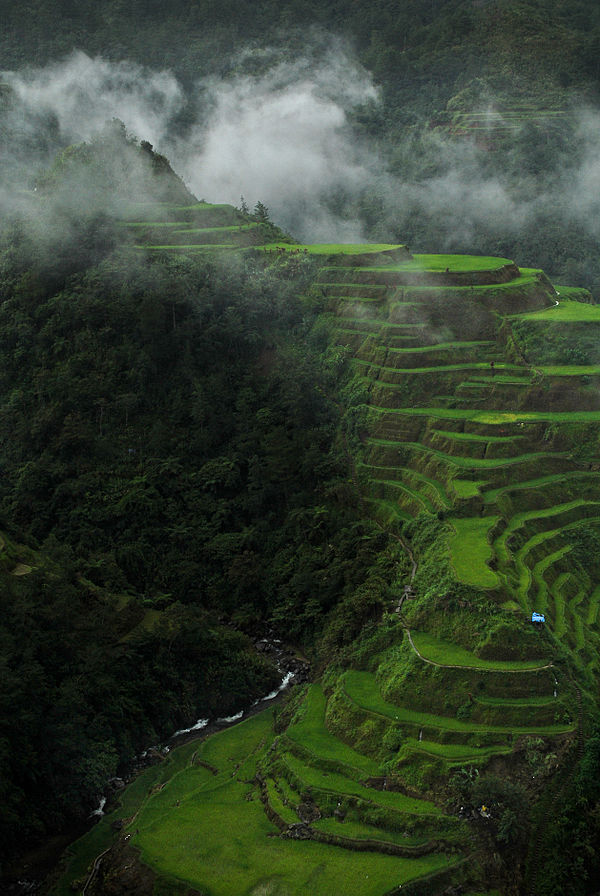 The Banaue Rice Terraces is an example of a nationally recognized cultural property.