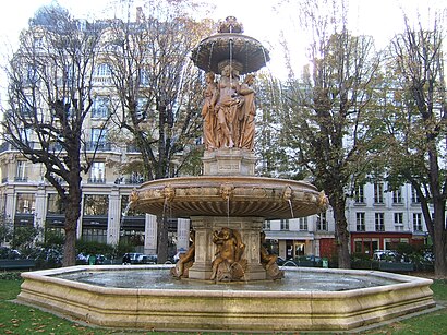 Comment aller à Fontaine Louvois en transport en commun - A propos de cet endroit