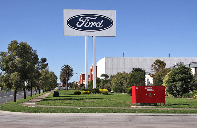 Ford Australia stamping plant in Geelong was closed in 2016.