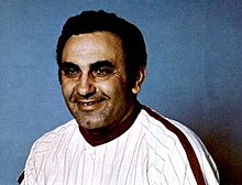 Frank Lucchesi won the first Eastern League Manager of the Year Award in 1962. Frank Lucchesi 1972.jpg