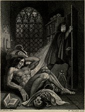 Dr. Frankenstein and his monster Frankenstein, or the Modern Prometheus (Revised Edition, 1831) 006.jpg