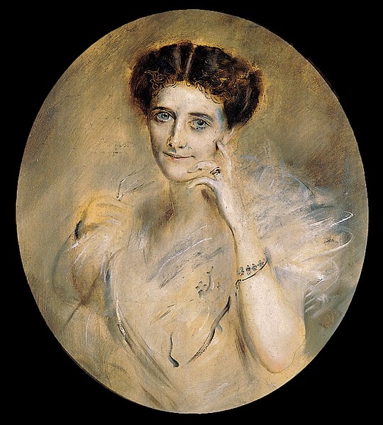 Lady Curzon of Kedleston, Vicereine of India, c. 1902 by Franz von Lenbach