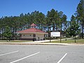 restrooms and walking track