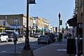 Shops on S. Main Street near the center of town