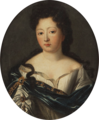 French school, follower of François de Troy - Portrait of Young Lady.png