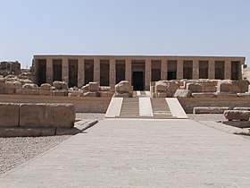 Szemléltető kép az I. Szeti halottas templom (Abydos) cikkről