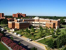 The back of Gaylord Hall. GaylordHall back.jpg