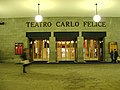 Ingresso al Teatro Carlo Felice