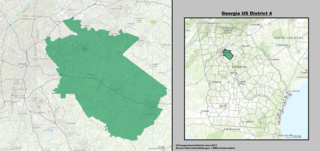 Georgias 4th congressional district U.S. House district for Georgia