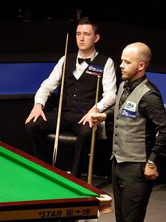 Luca Brecel Belgian professional snooker player