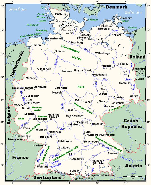 ドイツの地理 Wikiwand