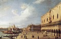 Giovanni Antonio Canal, il Canaletto - View of the Ducal Palace - WGA03884.jpg