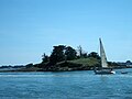 L'île du Grand Huernic vue de la Pointe du Blair 3.