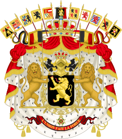 Great Coat of Arms of Belgium (Ten provinces).svg