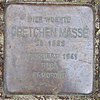 Gretchen Massé - Hauersweg 7 (Hamburg-Winterhude) .Stolperstein.crop.ajb.jpg