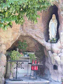 Grotta di Lourdes al Trompone