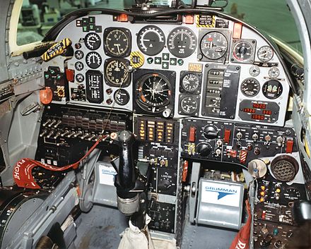 X-29 cockpit
